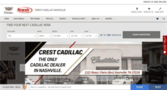 Desktop Screenshot of nashvillecadillac.com